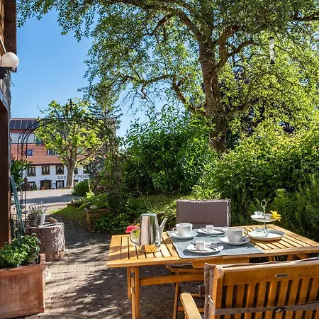Blick In Den Garten Holzschlag