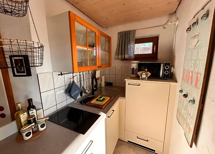 Blick In Den Garten Lägenhet Holzschlag