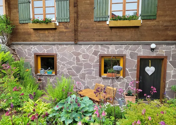 Blick In Den Garten Lägenhet