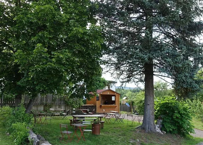 Blick In Den Garten Holzschlag