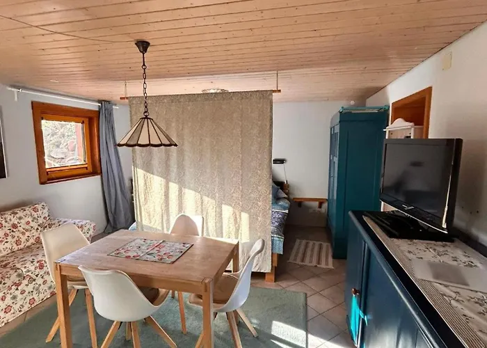 Lägenhet Blick In Den Garten